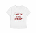 “Smooth Girl Energy” Baby T - Shirt White