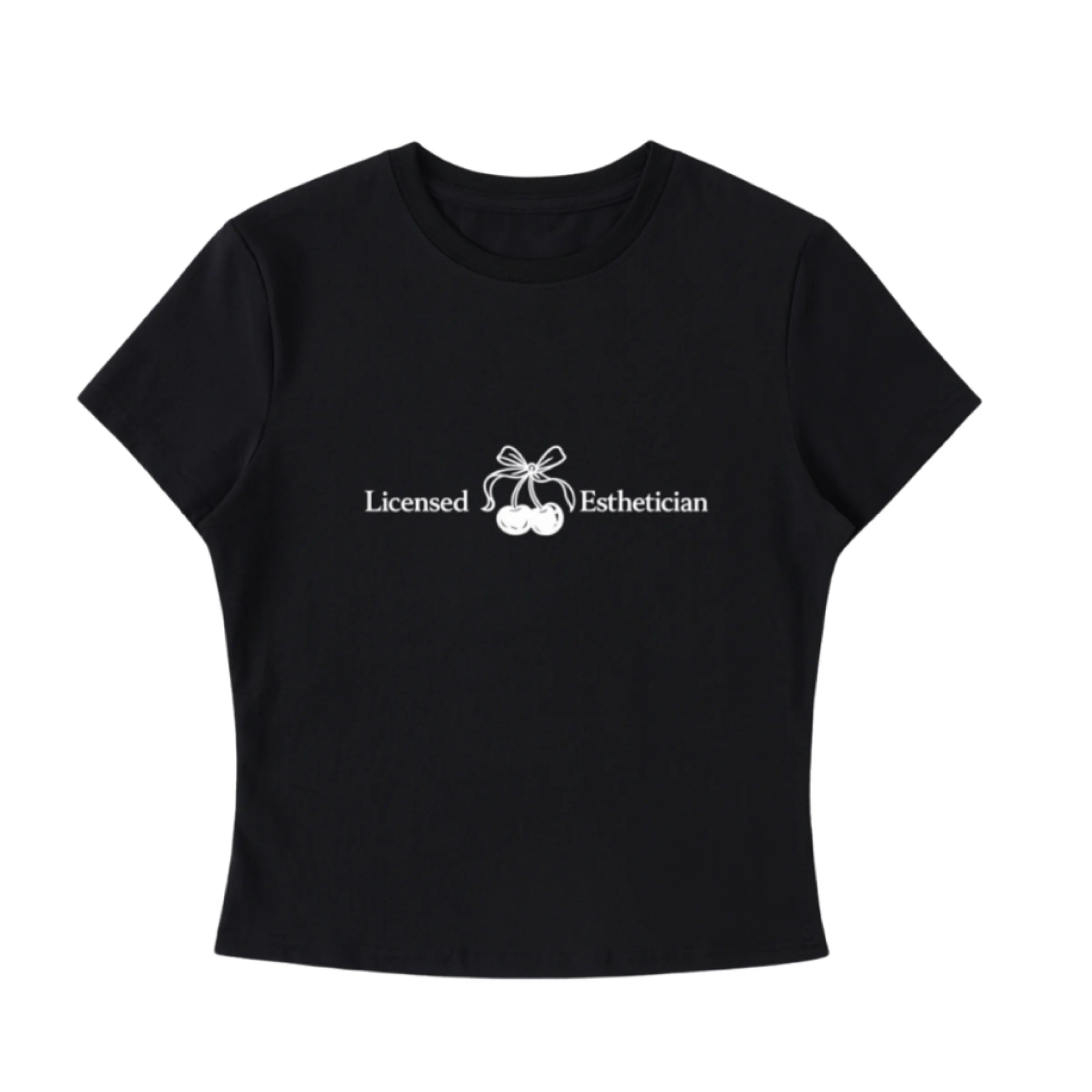 “Licensed Esthetician” Baby T - Shirt Black