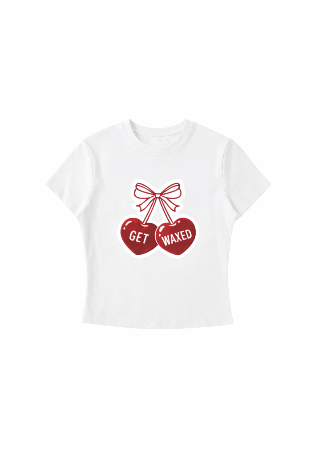 “Get Waxed” Baby T - Shirt White